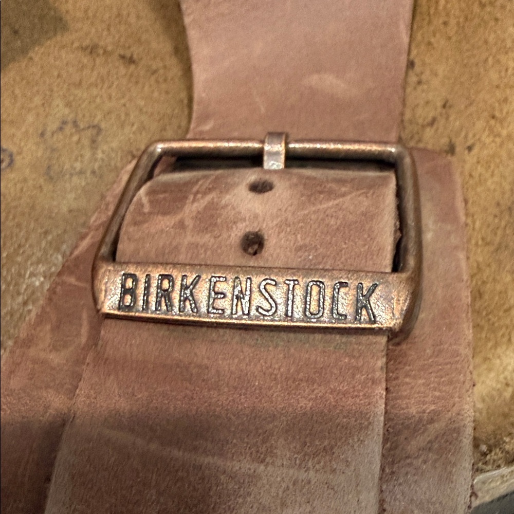 Birkenstock Brown Leather Sandals, Size 46, 13-13.5 US - Picture 8 of 9